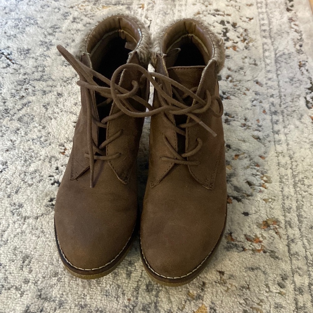 Wedge Booties